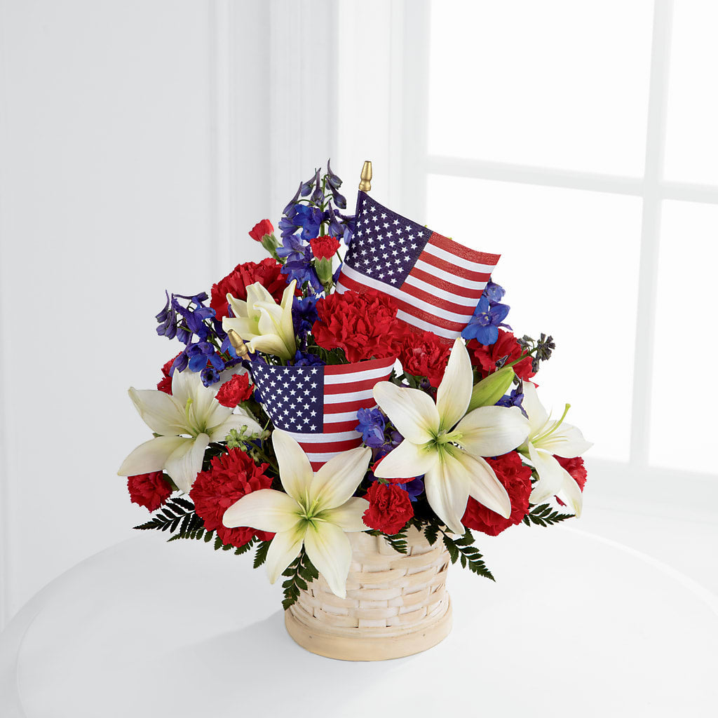 American Glory Bouquet – Depot Des Fleurs, Montreal PQ