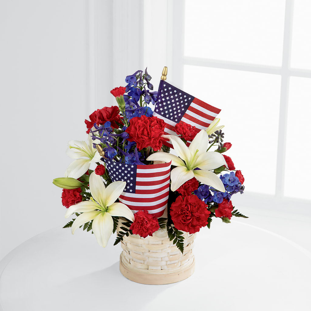 American Glory Bouquet – Depot Des Fleurs, Montreal PQ