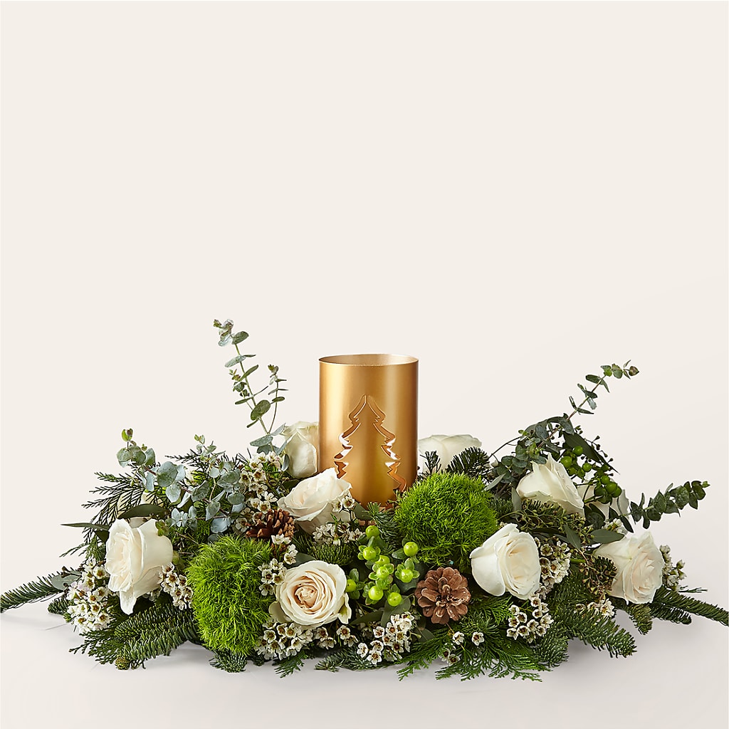 Chestnuts Roasting Centerpiece – Depot Des Fleurs, Montreal PQ