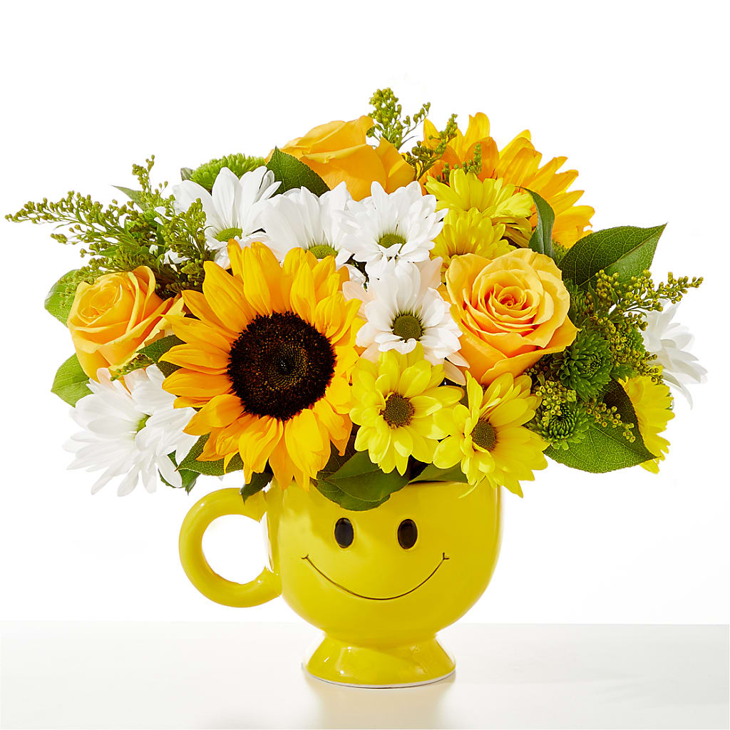 Be Happy Bouquet – Depot Des Fleurs, Montreal PQ