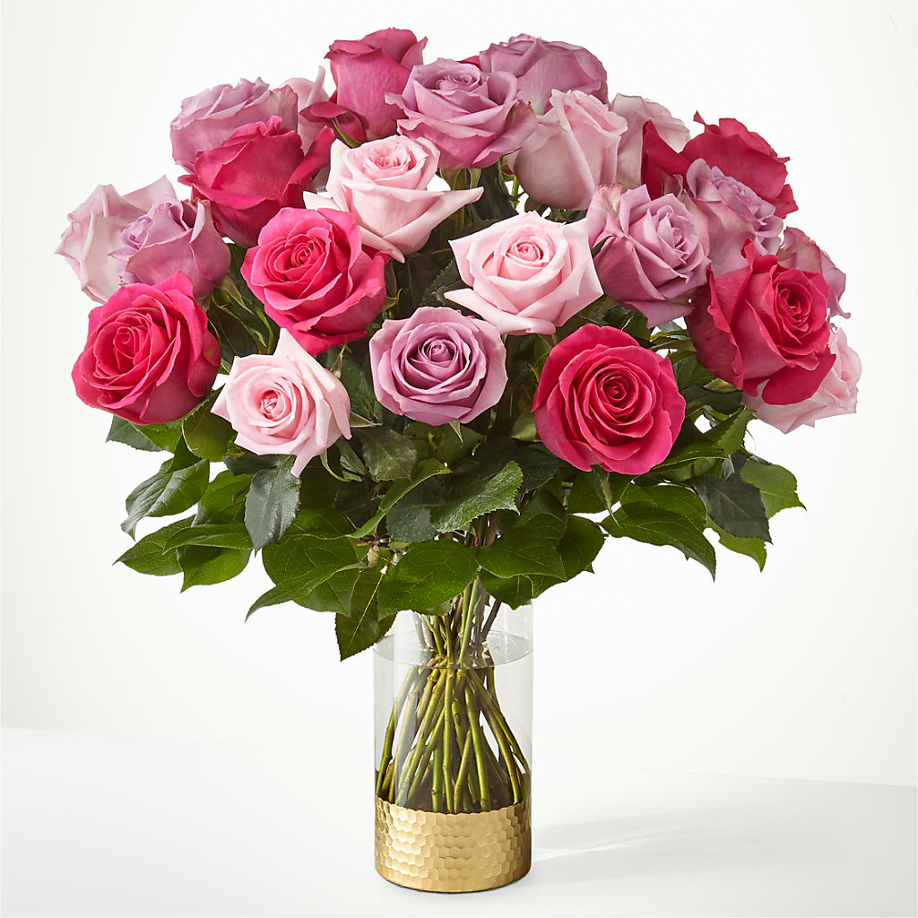 Pure Beauty Mixed Roses – Depot Des Fleurs, Montreal PQ
