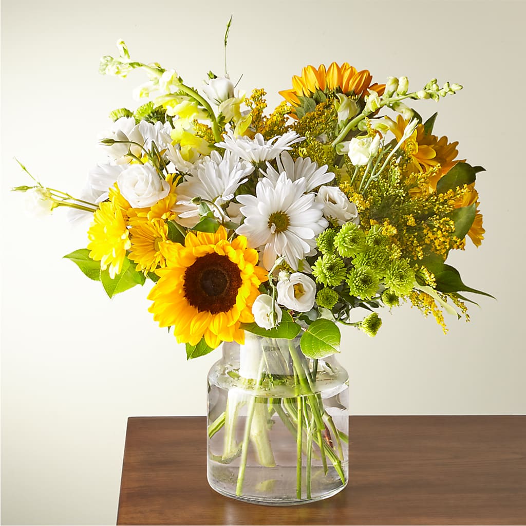 Hello Sunshine Bouquet – Depot Des Fleurs, Montreal PQ