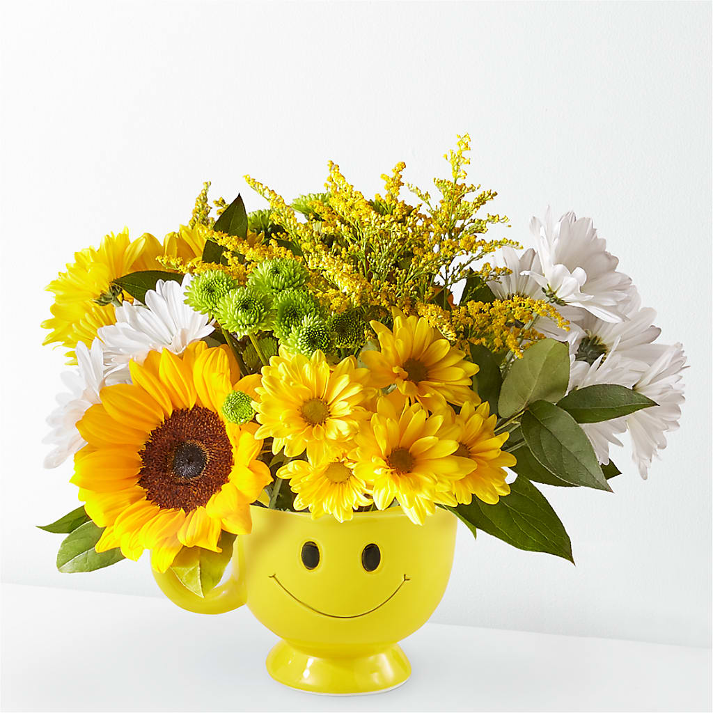 Joyful Smiles Bouquet – Depot Des Fleurs, Montreal PQ