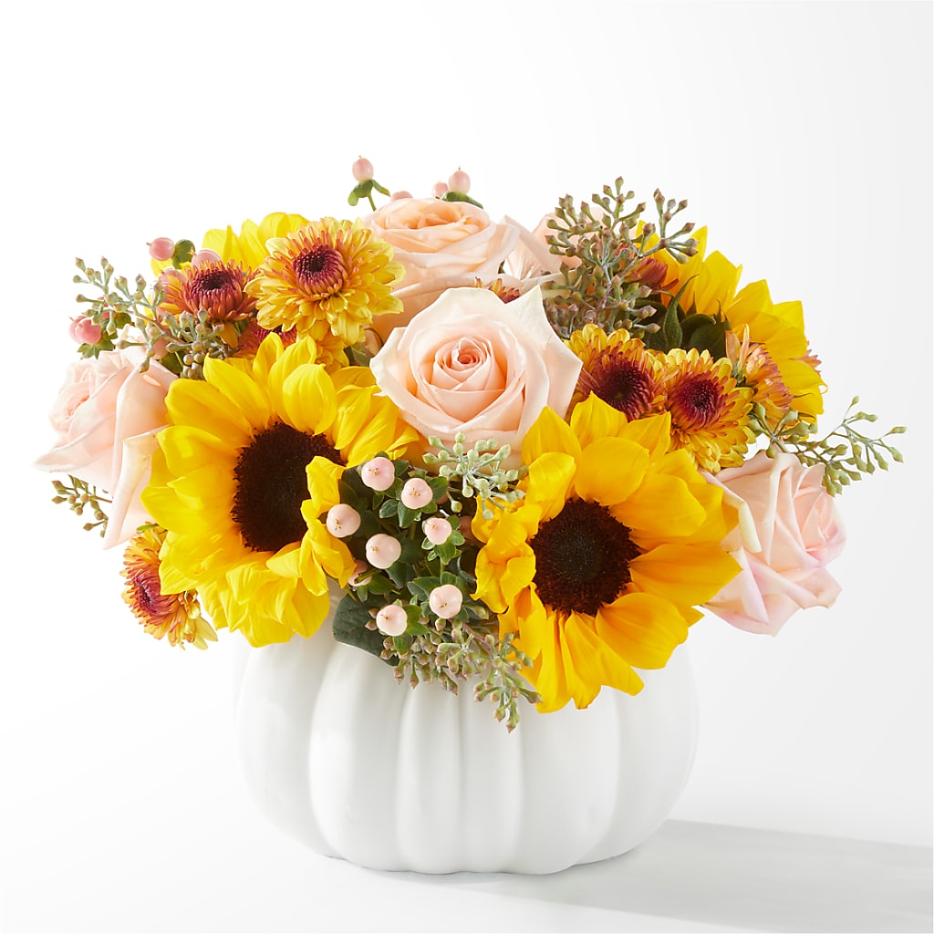 Pumpkin to Talk About Bouquet – Depot Des Fleurs, Montreal PQ