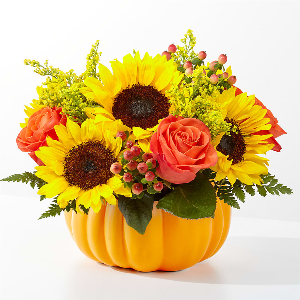 Pick of the Patch Pumpkin Bouquet – Depot Des Fleurs, Montreal PQ