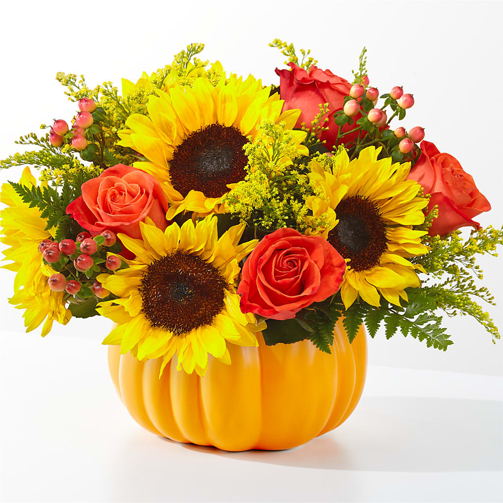Pick of the Patch Pumpkin Bouquet – Depot Des Fleurs, Montreal PQ
