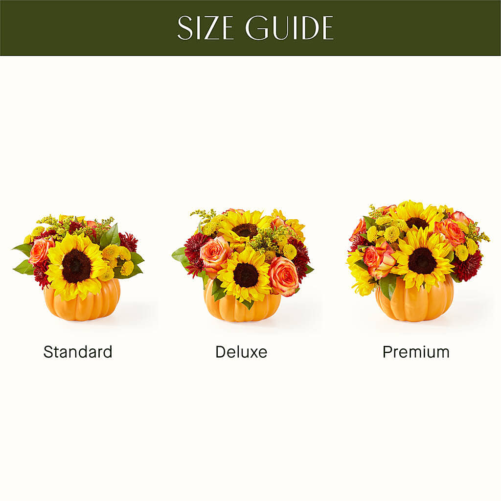 Golden Gourd Pumpkin Bouquet – Depot Des Fleurs, Montreal PQ