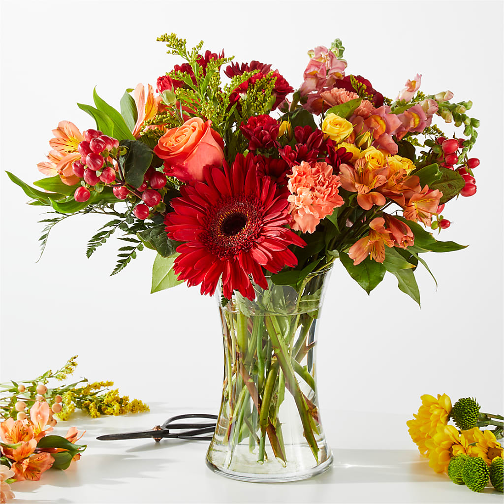Fall Delight – A Florist Original – Depot Des Fleurs, Montreal PQ