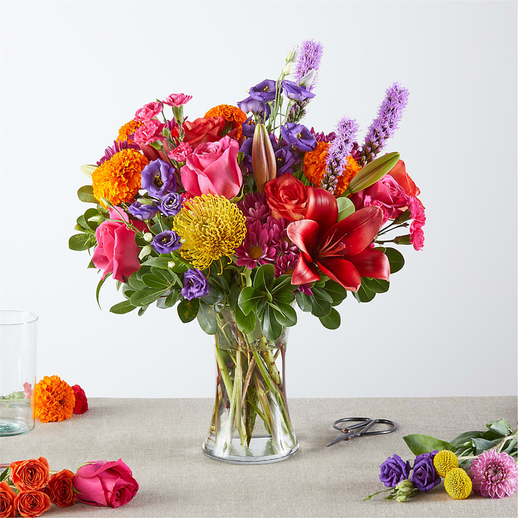 Feast of Color – A Florist Original – Depot Des Fleurs, Montreal PQ