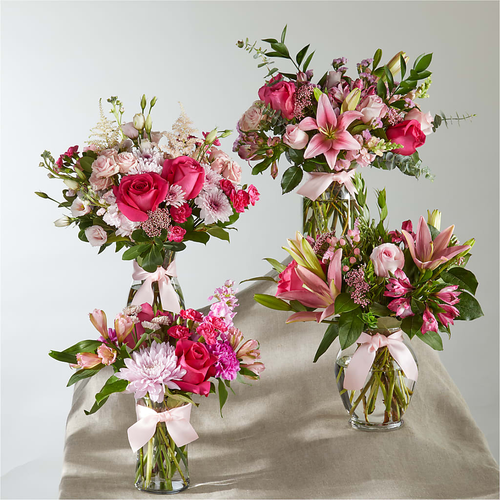 Pink Ribbon - A Florist Original – Depot Des Fleurs, Montreal PQ