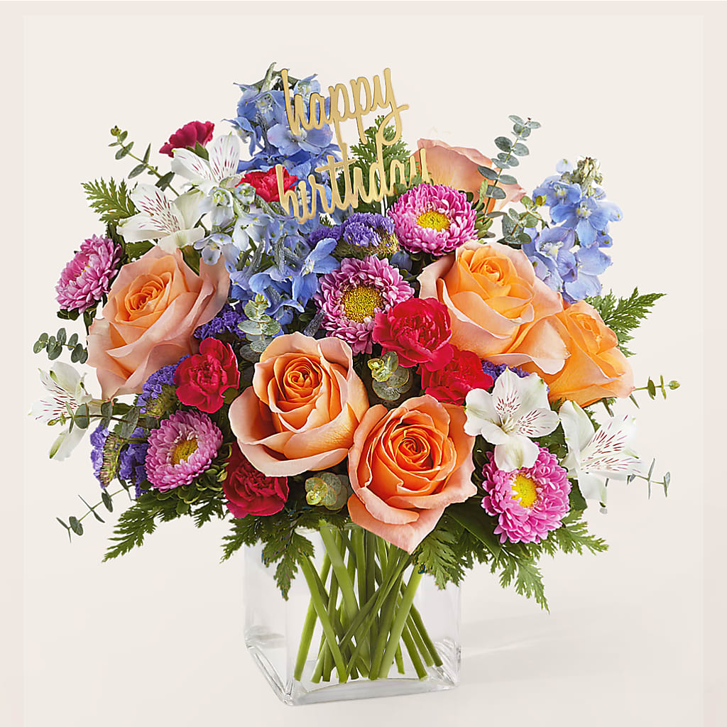 Birthday Bash Bouquet – Depot Des Fleurs, Montreal PQ