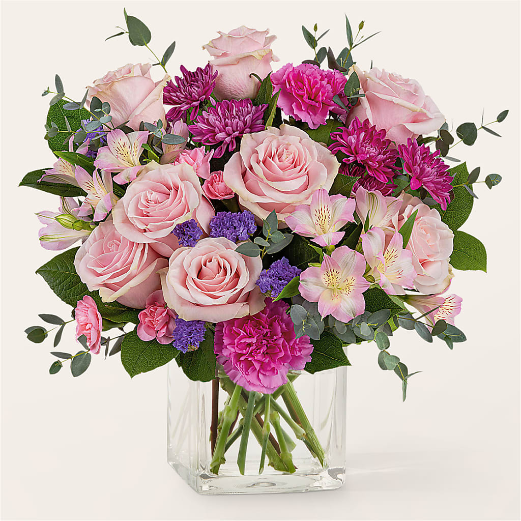 Rosy Radiance Bouquet – Depot Des Fleurs, Montreal PQ