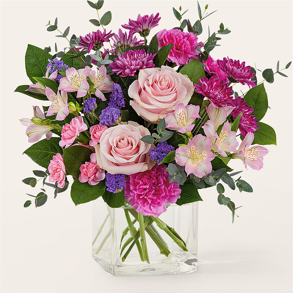 Rosy Radiance Bouquet – Depot Des Fleurs, Montreal PQ