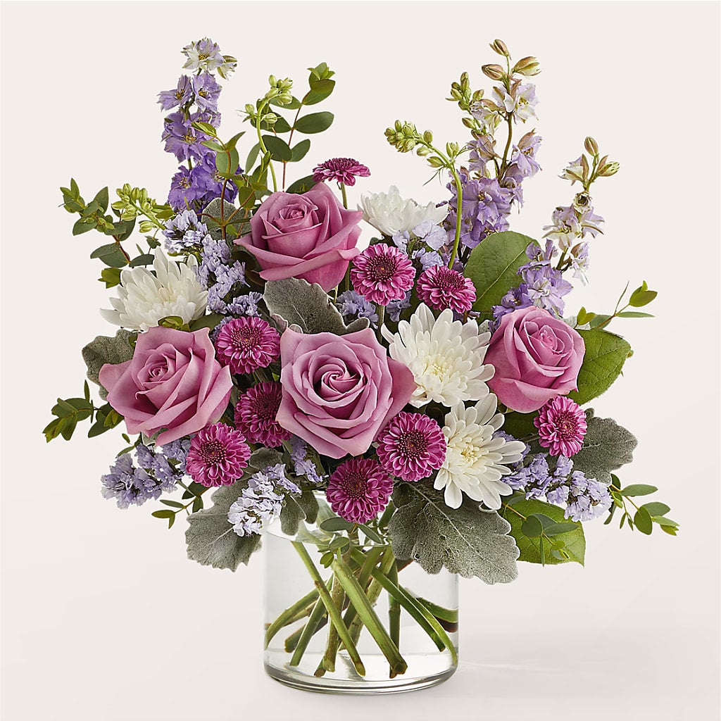 Violet Frost Bouquet – Depot Des Fleurs, Montreal PQ