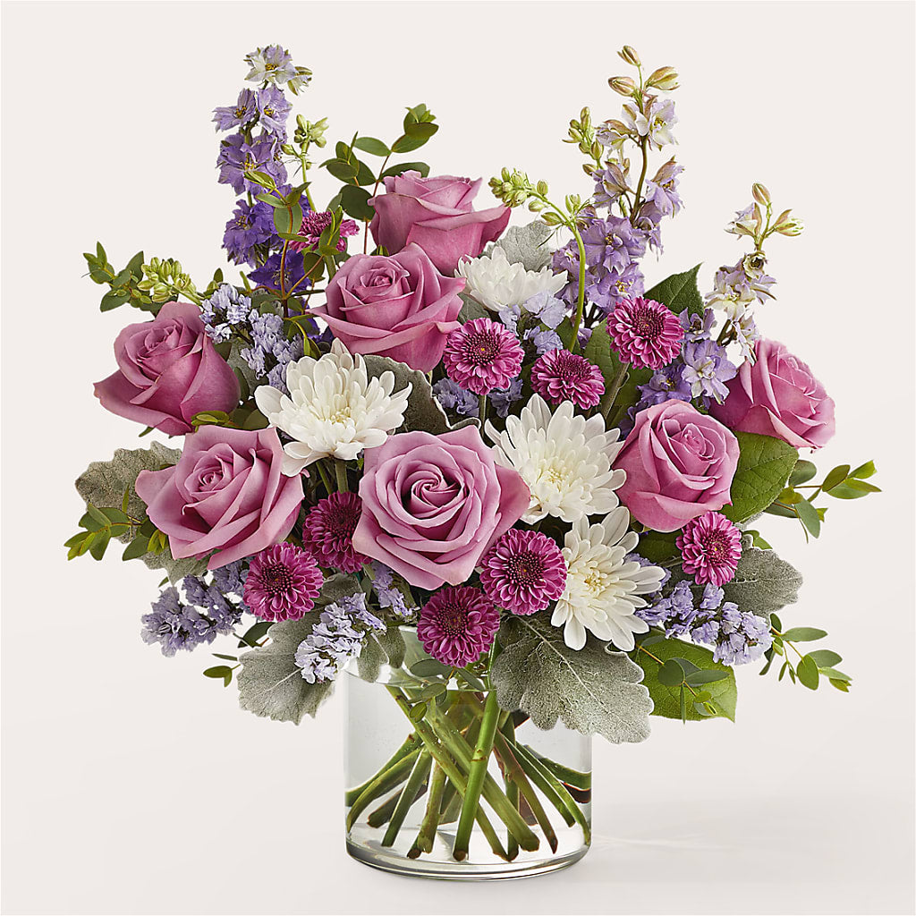Violet Frost Bouquet – Depot Des Fleurs, Montreal PQ