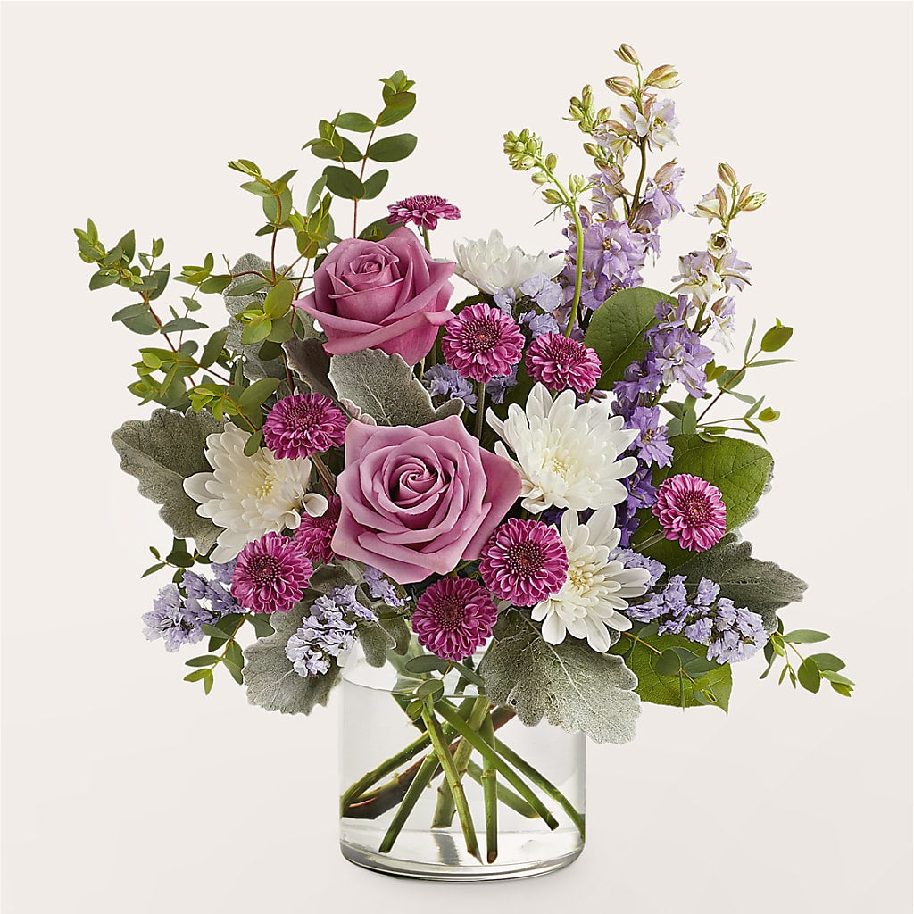 Violet Frost Bouquet – Depot Des Fleurs, Montreal PQ