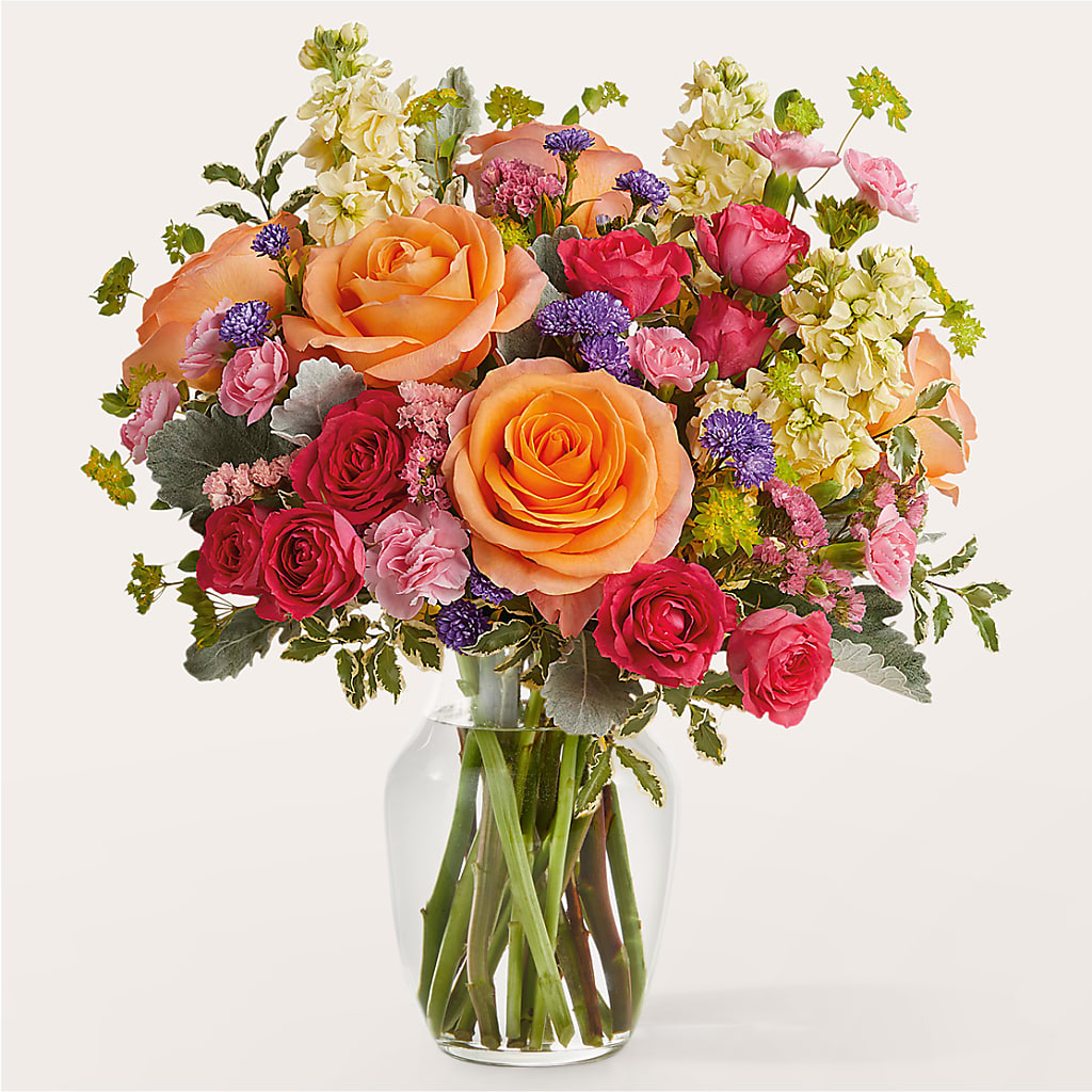Tangerine Tango Bouquet – Depot Des Fleurs, Montreal PQ