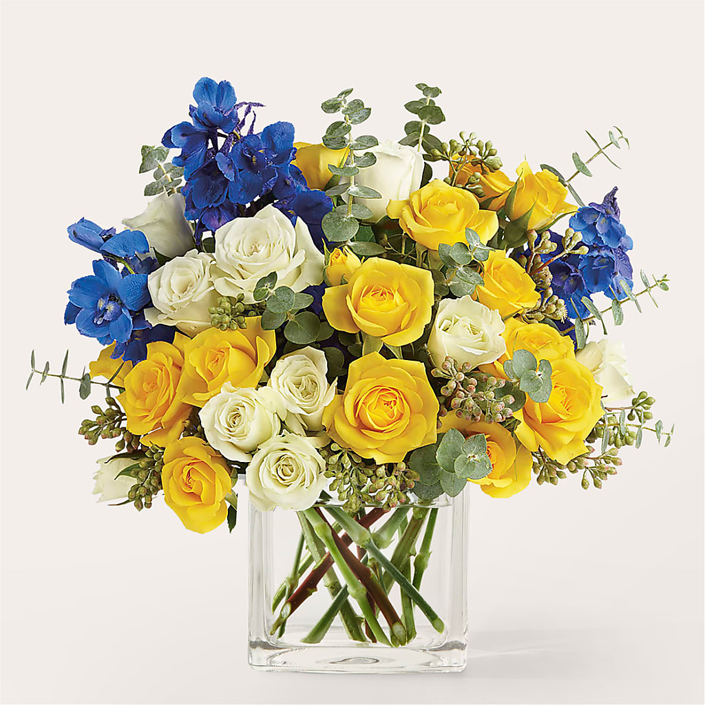 Sparkling Citrine Bouquet – Depot Des Fleurs, Montreal PQ