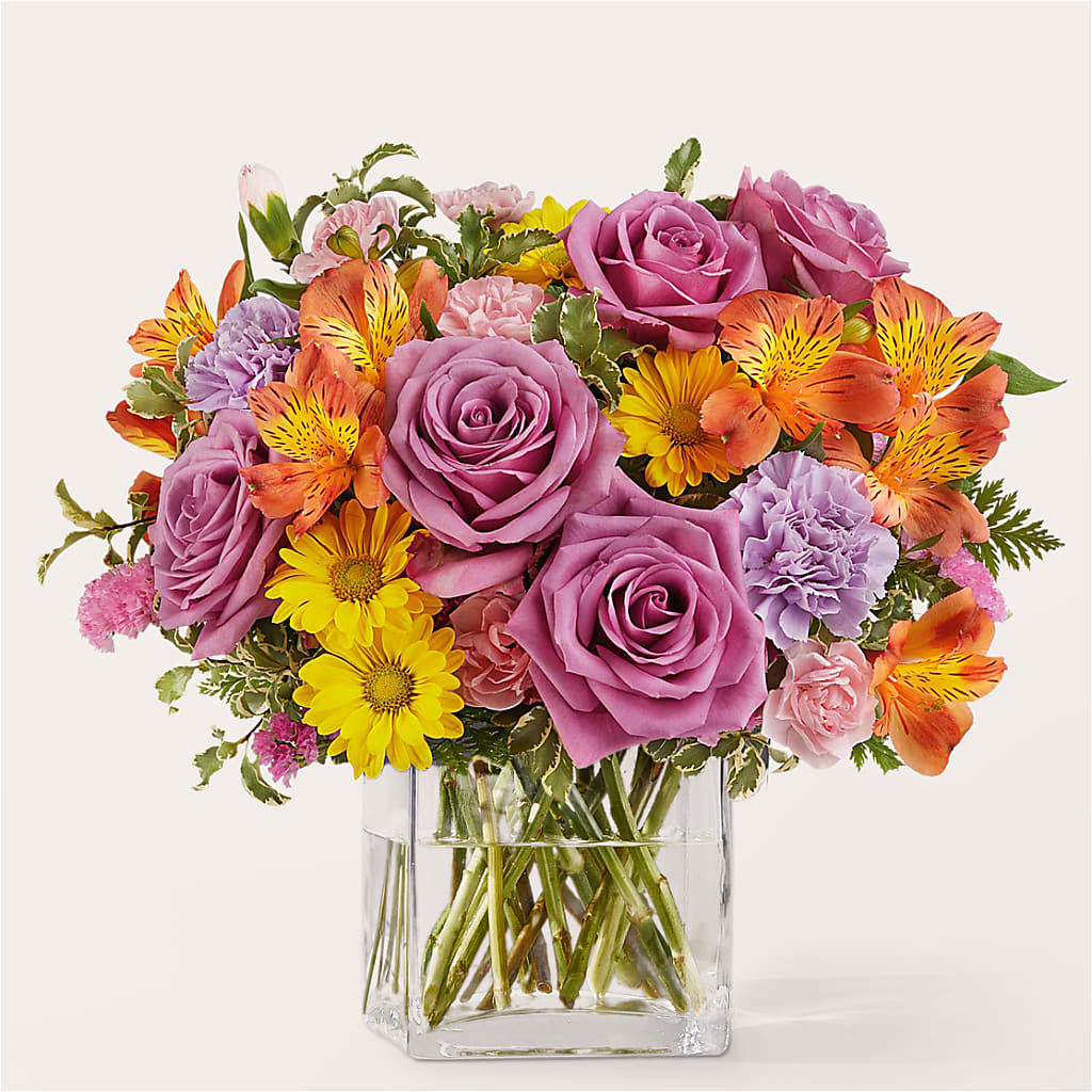 Shades of Happiness Bouquet – Depot Des Fleurs, Montreal PQ