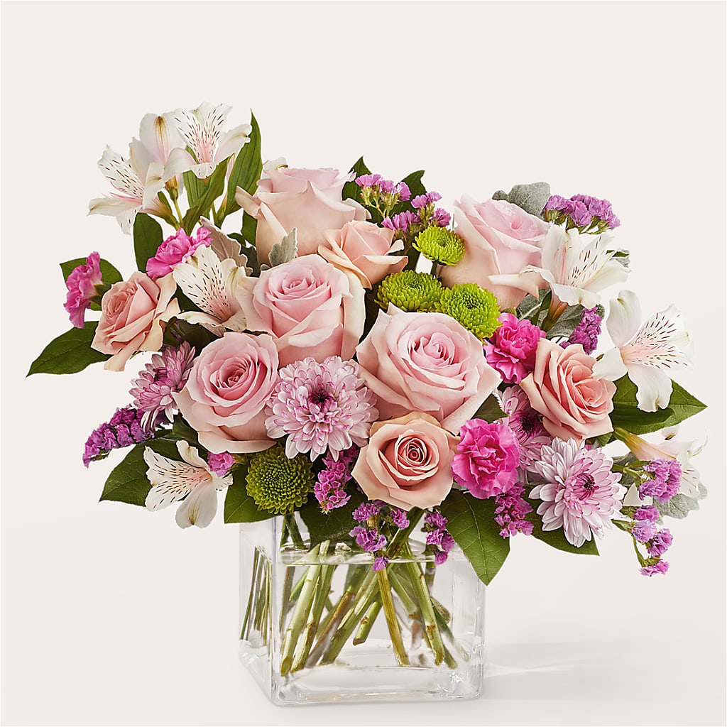 Pink Suede Bouquet – Depot Des Fleurs, Montreal PQ