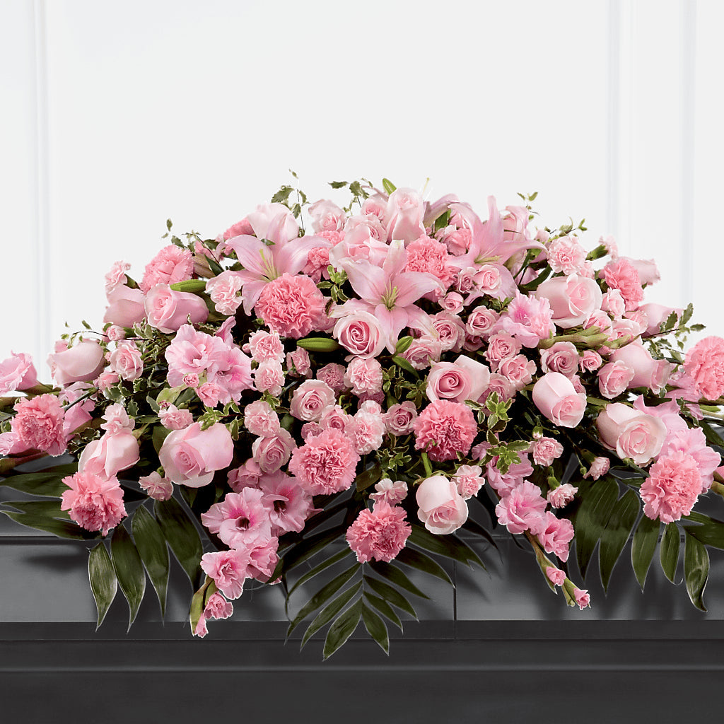 Garden of Comfort Casket Spray (Standard) – Depot Des Fleurs, Montreal PQ