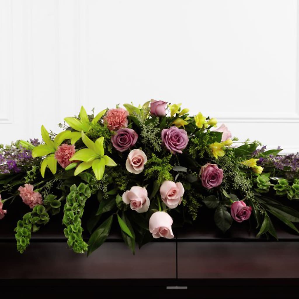 Forever Beloved Casket Spray – Depot Des Fleurs, Montreal PQ