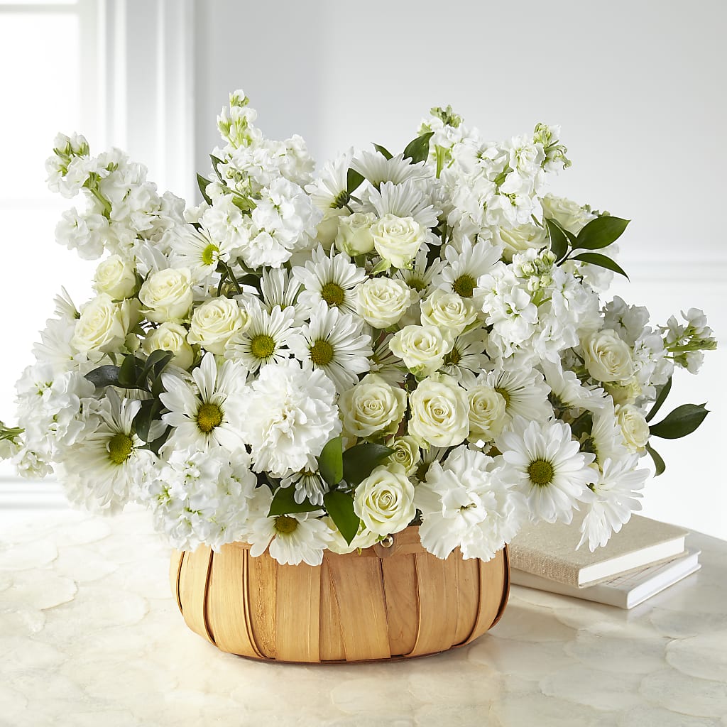 Graceful Garden Basket – Depot Des Fleurs, Montreal PQ
