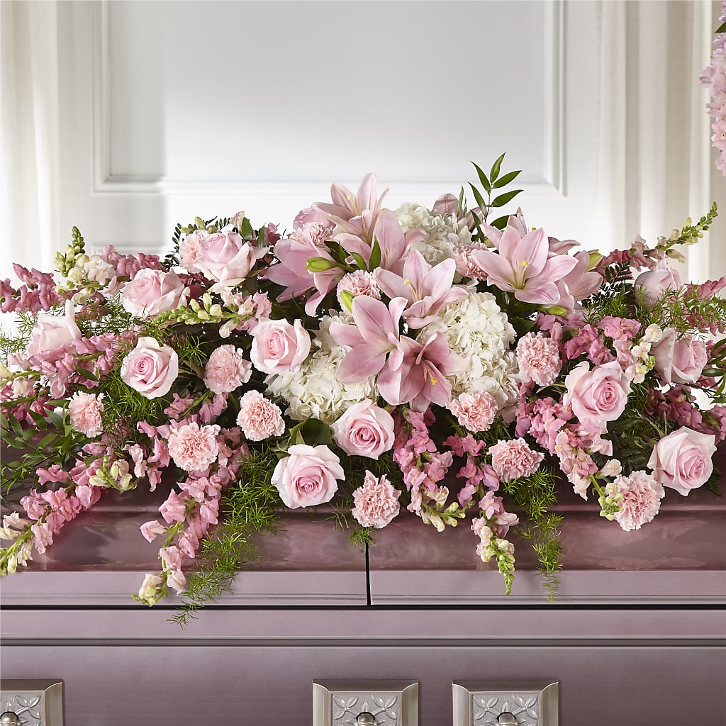 Life & Remembrance Casket Spray – Depot Des Fleurs, Montreal PQ