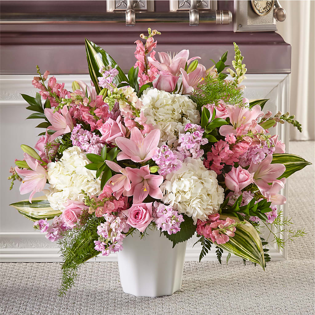 Simply Serene Floor Basket – Depot Des Fleurs, Montreal PQ