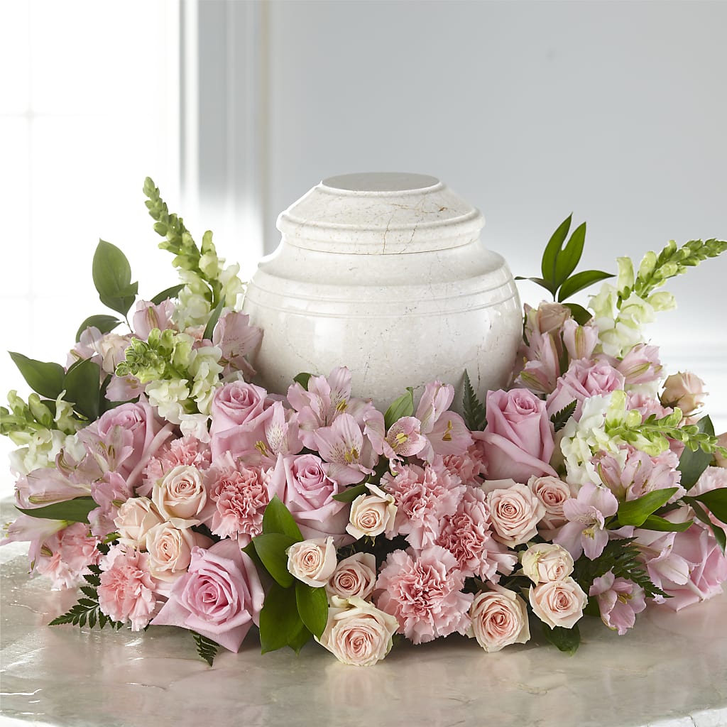 Blooms of Hope Cremation Adornment – Depot Des Fleurs, Montreal PQ