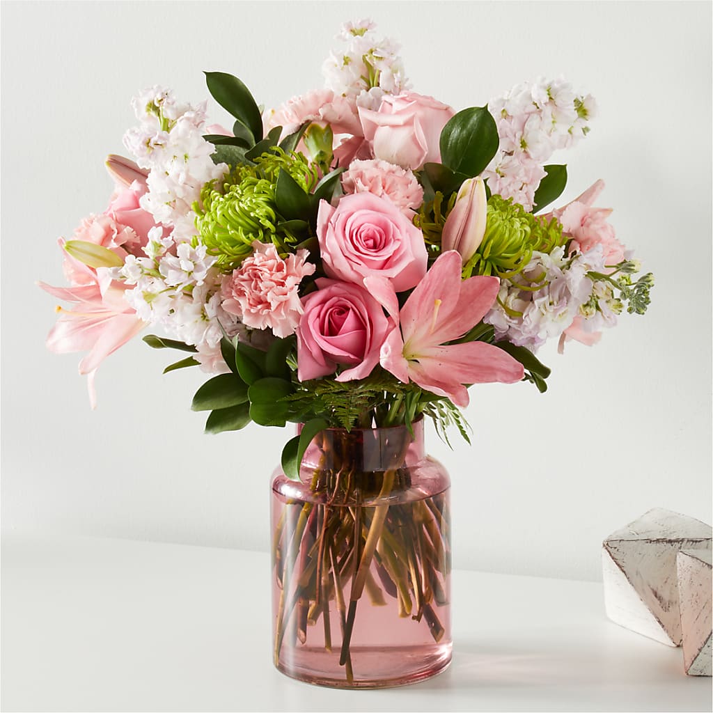 Pretty in Pink Bouquet – Depot Des Fleurs, Montreal PQ