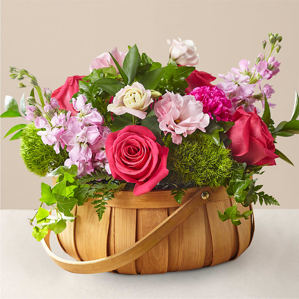 Radiance in Bloom Basket – Depot Des Fleurs, Montreal PQ