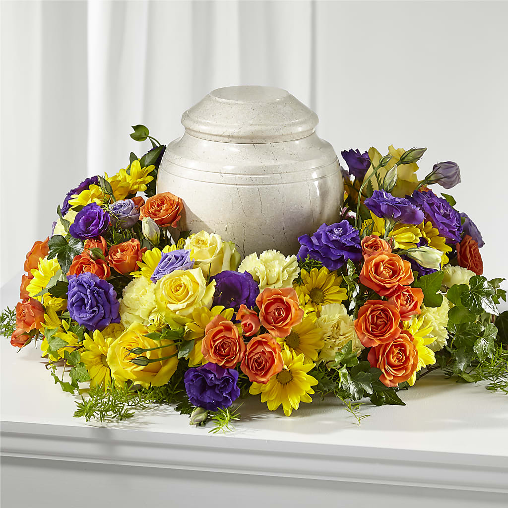 Blossoms of Remembrance Cremation Adornment – Depot Des Fleurs, Montreal PQ