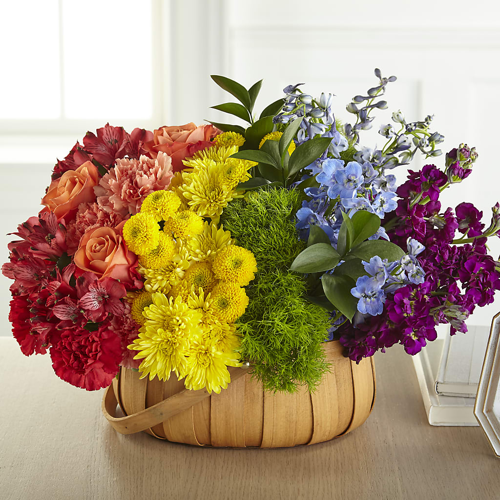 Prideful Basket – Depot Des Fleurs, Montreal PQ