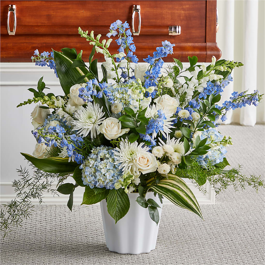 Everlasting Memories Floor Basket – Depot Des Fleurs, Montreal PQ
