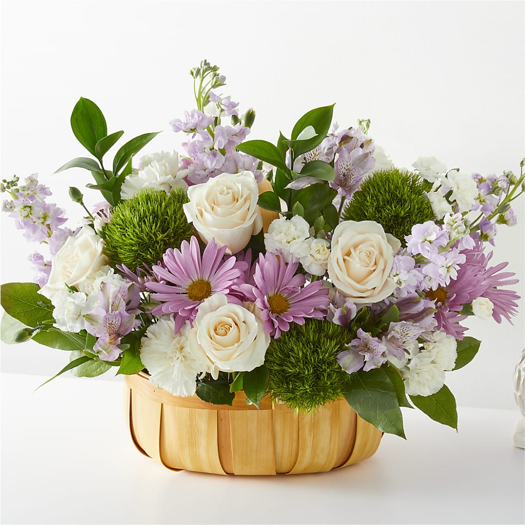 Peace & Love Basket – Depot Des Fleurs, Montreal PQ