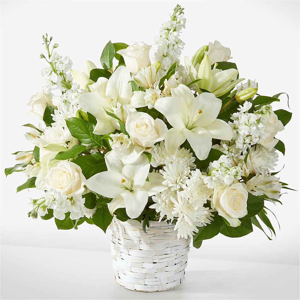 Peaceful Reflections Arrangement – Depot Des Fleurs, Montreal PQ