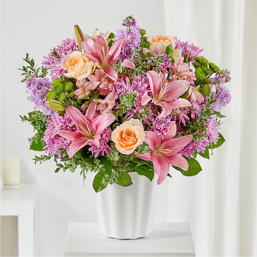 Supportive Embrace Tabletop Basket – Depot Des Fleurs, Montreal PQ