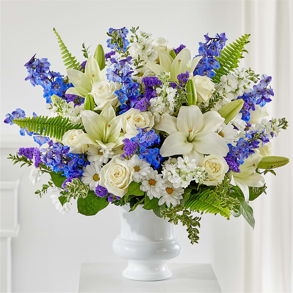 Expressions of Hope Urn Arrangement – Depot Des Fleurs, Montreal PQ