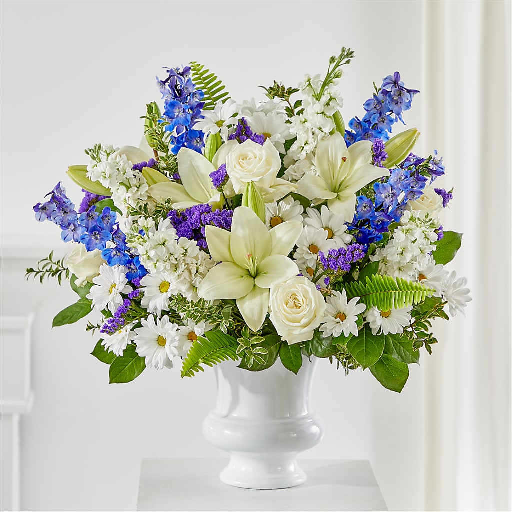Expressions of Hope Urn Arrangement – Depot Des Fleurs, Montreal PQ