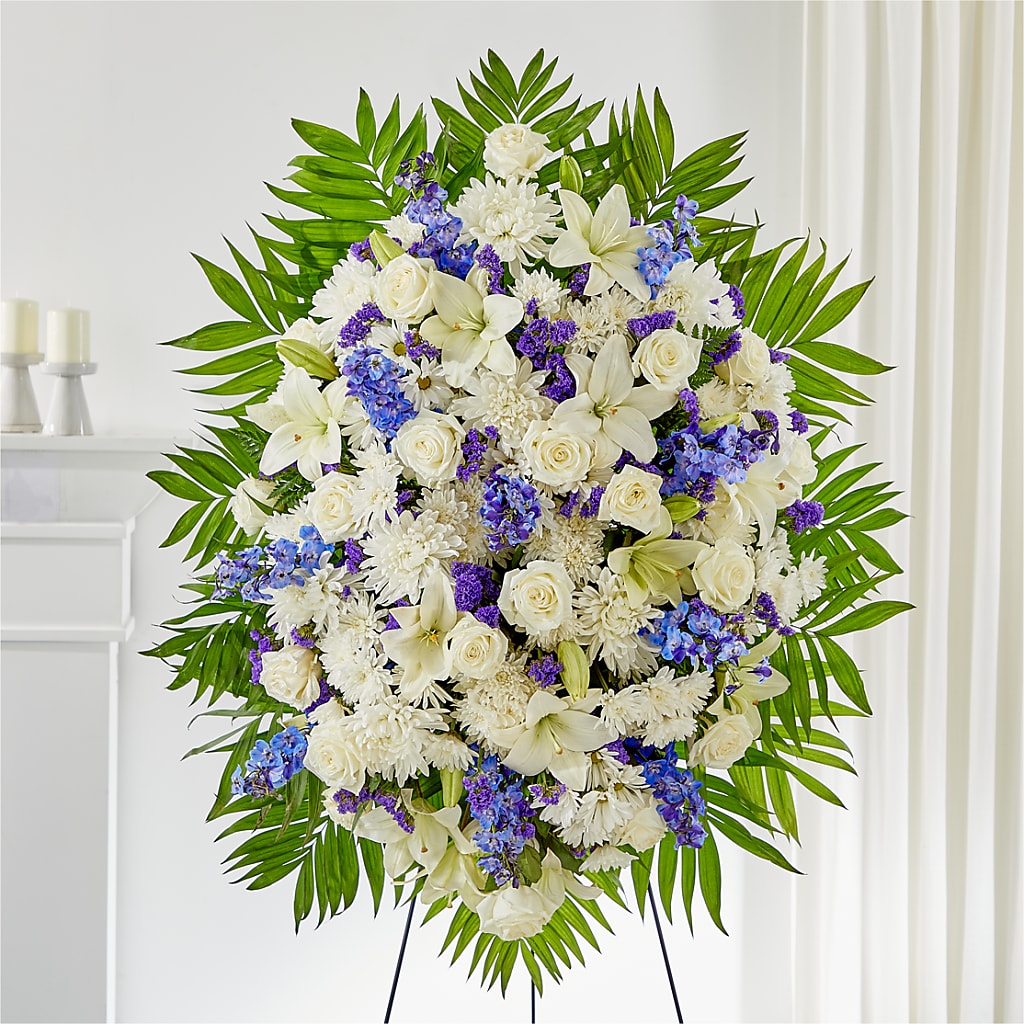 At Rest Standing Spray – Depot Des Fleurs, Montreal PQ
