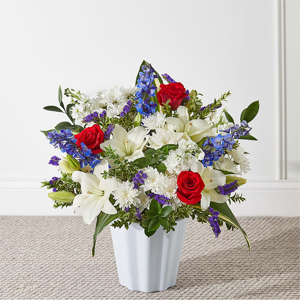 Consoled Floor Basket – Depot Des Fleurs, Montreal PQ