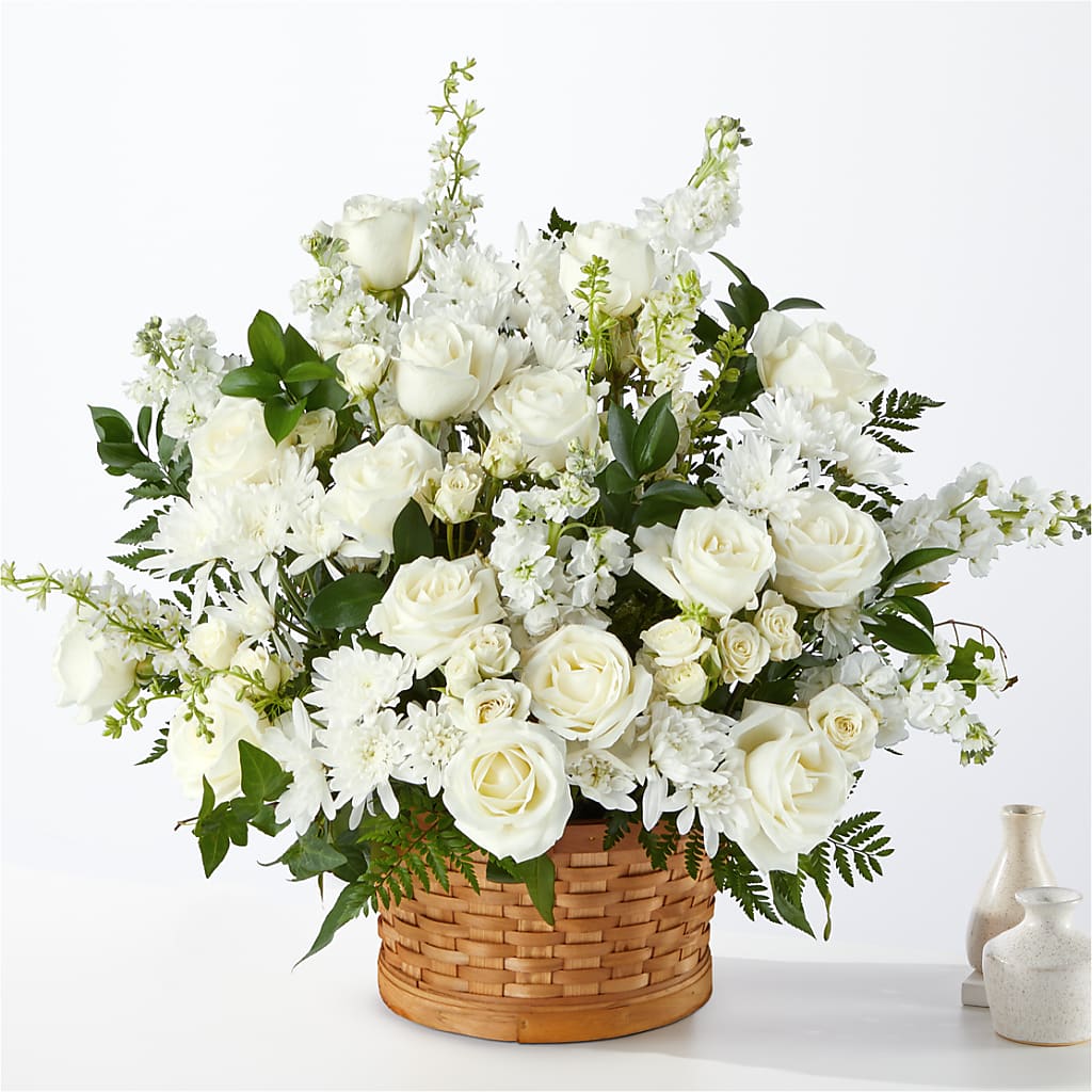 Heartfelt Condolences Arrangement – Depot Des Fleurs, Montreal PQ