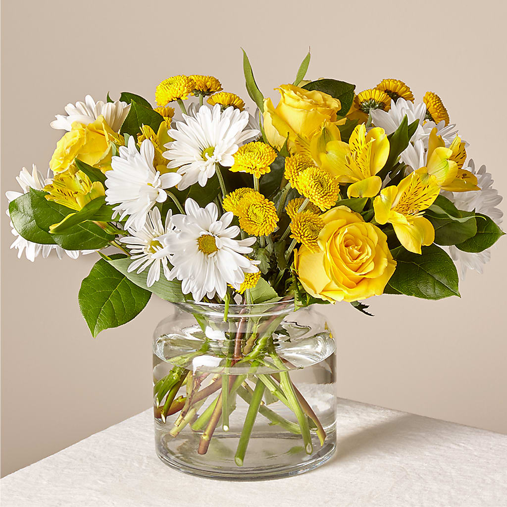 Sunny Sentiments Bouquet – Depot Des Fleurs, Montreal PQ
