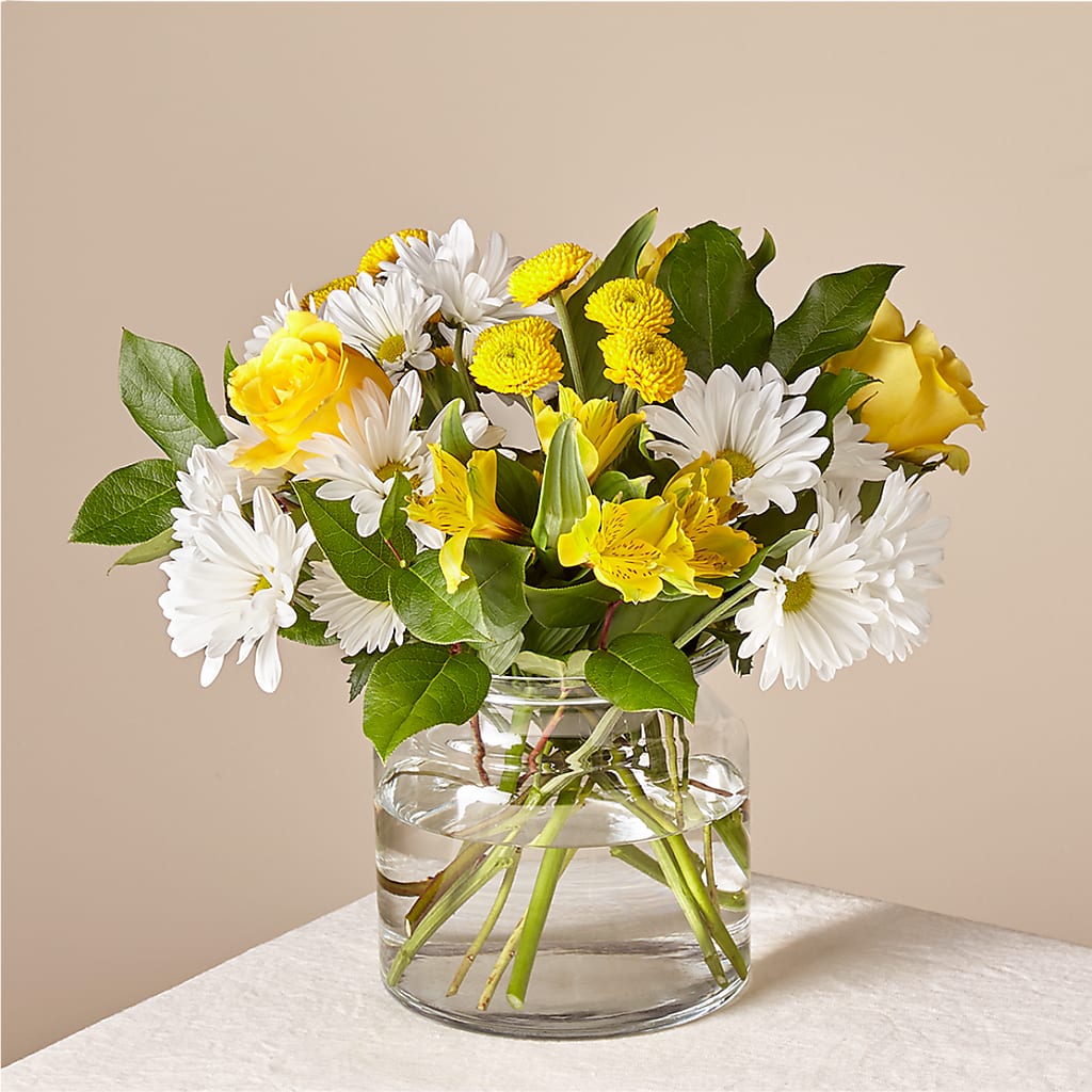 Sunny Sentiments Bouquet – Depot Des Fleurs, Montreal PQ