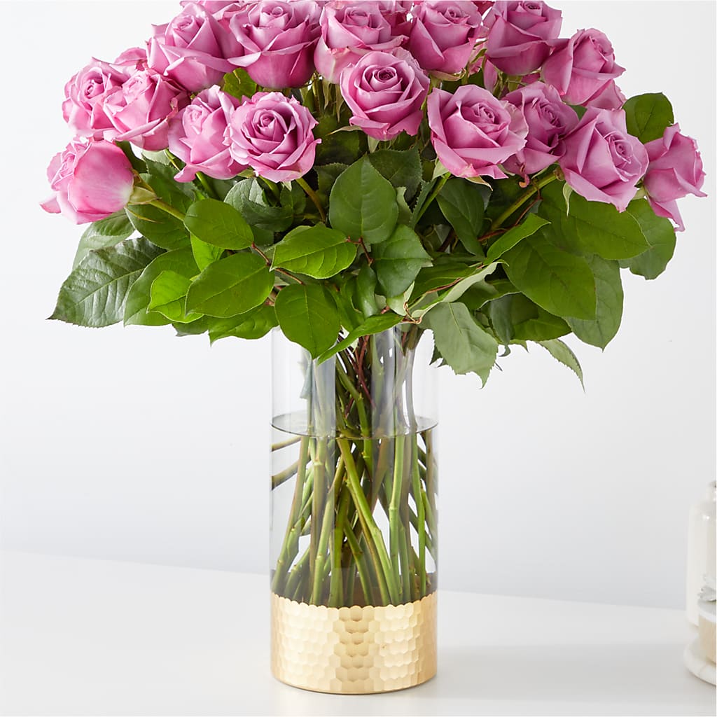 Secret Admirer Lavender Rose Bouquet – Depot Des Fleurs, Montreal PQ