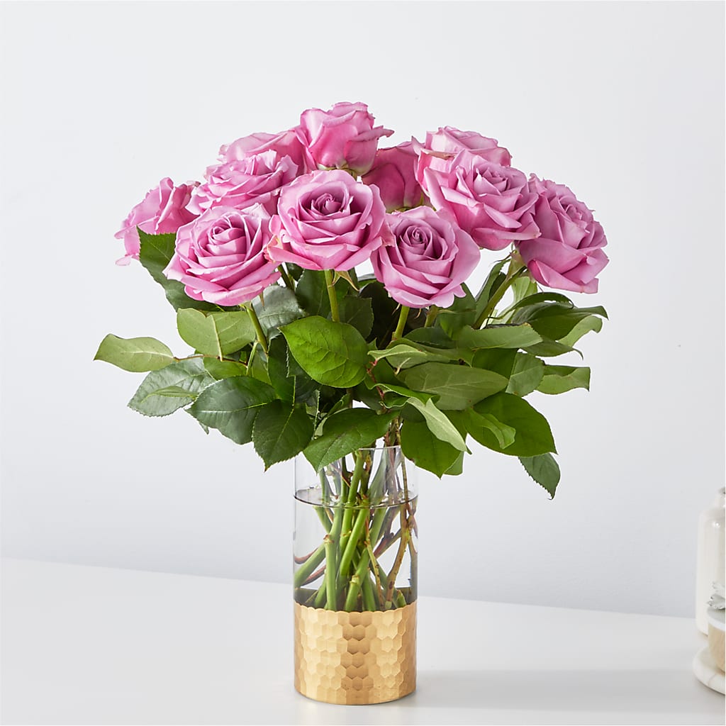 Secret Admirer Lavender Rose Bouquet – Depot Des Fleurs, Montreal PQ