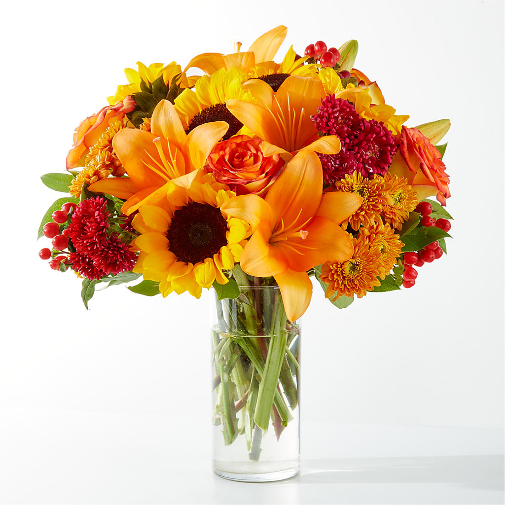 Fall Day Bouquet – Depot Des Fleurs, Montreal PQ