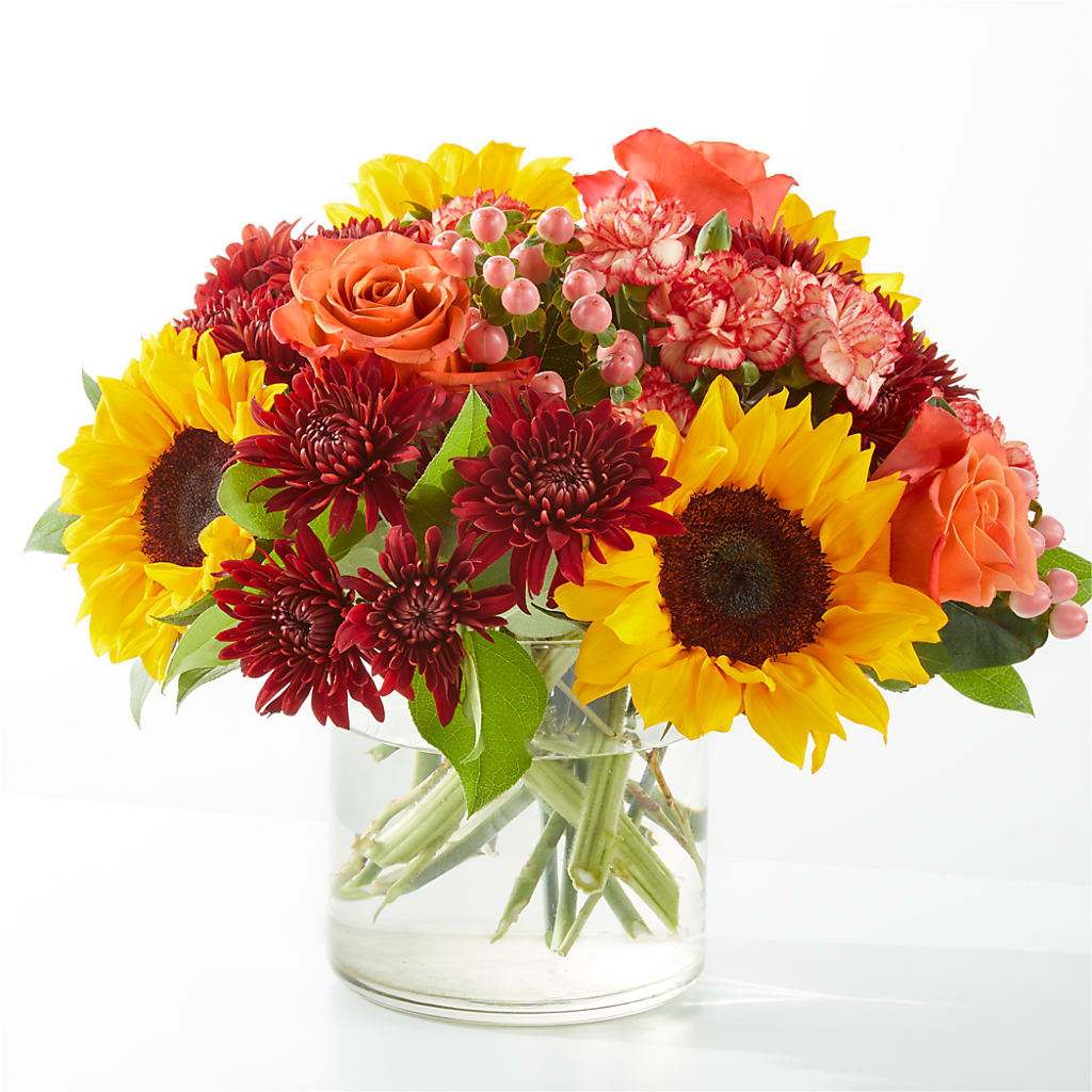 September Sunset Bouquet – Depot Des Fleurs, Montreal PQ