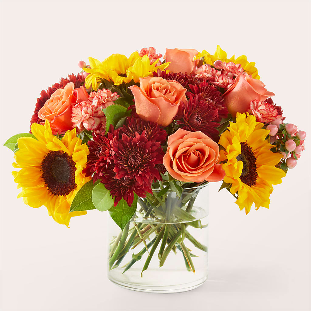 September Sunset Bouquet – Depot Des Fleurs, Montreal PQ